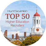 Hunt Scanlon Top 50 Ranking for Higher Education Recruiters